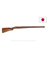 Japanese Type 99 Arisaka Sniper Stock, w/ Scope Mount Cutout, Chipped Nose, 40", Refinished *Good* 