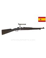 Spanish Model 1916 Mauser Short Rifle Parts Set, Demilled Trigger Guard, Early Type, 7x57mm *Fair*