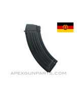 AK-47 30rd Steel Magazine, 7.62x39, East German, Blued, *Excellent*