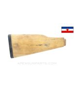 Yugoslavian M70 Buttstock, Beech Wood, Shopworn, Unfinished *NOS*