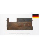 Maxim MG-08 Right Side Plate Cam / Feed Block Mount Section *Fair / Rusty* 