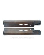 British L1A1 Handguard Set, Unmarked, Wood *Fair* 