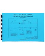 U.S. M1 Carbine .30 Cal. Technical Drawings, Blueprints & Data, by Larry Ruth, 182 Pages,18x12 Format, Paperback *NEW*
