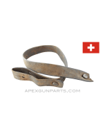 Swiss Rifle Sling, Leather, Sold *As Is*