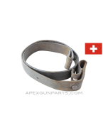 Swiss Rifle Sling, Leather, *Fair*