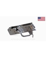AK Trigger Guard Assembly, Rear Pistol Trunnion, w/ Demilled Receiver, US Made *Unused*