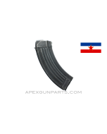 AK-47 Magazine w/Bolt Hold Open, 30rd Steel, Yugoslavian *Good* 