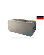 German WWII Machine Gun Service Box, Reichswehr Camouflage Painted, Waffen Marked *Fair*