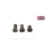 Vickers MG Tripod Socket Clutch Plate Mount Screw Set *Good*