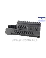VZ-58 Handguard Set w/Picatinny Rails, MAKO, Polymer Black *NOS*