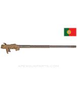 Madsen LMG Barrel, 23.25", w/ Barrel Extension Assembly and Bolt, Late w/ Half length Cooling Fins, Portuguese, 7.92x57 *Fair*  