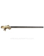 Madsen LMG Barrel, 23.25", w/ Barrel Extension Assembly and Bolt, Early w/Full Length Cooling Fins, .303 BR *Very Good*   