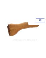 UZI Wood Buttstock, Stripped, Type 4, Quick Detach, Refinished, *Good*