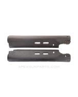 L1A1 Handguard Set, Cracked, Wood, Indian *Fair*