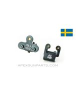 Swedish Ljungman AG-42 Night Sight Set, In Leather Case *Good*