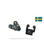Swedish Ljungman AG-42 Night Sight Set, In Vinyl Case *Good*