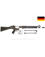Pre-G3 / HK M/61 Rifle Parts Kit, Early Muzzle Brake (US Made), Stamped Hand Guards, Bi-pod, 7.62 NATO / .308 *Fair*