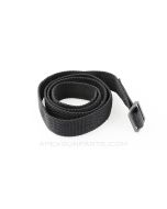 Black Nylon Utility Strap, 39"-41" *Very Good*