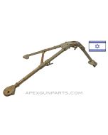 Browning .30 Cal. M2 Tripod, Israeli Issue, Post War, Tan Paint *Fair* 