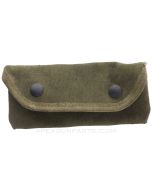 USGI Grenade Sight Case, OD Green Canvas *Good*