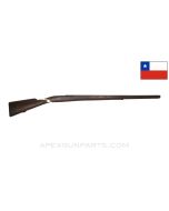 Chilean M93/M95 Mauser Stock, 45", Small Ring, Wood, *Poor* Sold *As-Is*