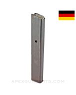 MP34 Magazine, 32rd, 9X19 / 7.65 Luger, Waffen Marked, Blued Steel, *Good* 