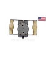 Browning M3 .50 Cal. Backplate, Field Modified Grip Assembly, Air / Alternate Trigger Application *Good*  