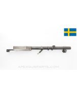Swedish M1937 BAR Gas Tube, w/ Sling Swivel & Bipod Leg Clips *Good*