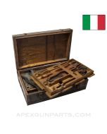 Breda M37 Armorers Chest, w/ Tray Inserts and Various Parts, Portuguese Contract *Fair*