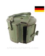 MG-34 / MG-42 / M53 Detachable Drum for 50rd Belt, Gurttrommel, .308 / 7.62x51 NATO *Fair*