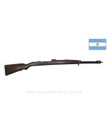 M1909 Argentine Mauser Stock, 43.5", Complete, w/ Bayonet Lug, Wood, *Good*