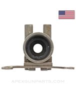 Browning M3 .50 Cal. Backplate, Stripped w/ Upper Spade Grip Bracket, Air Application *Fair*