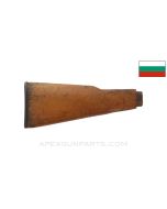 Bulgarian AK-47 Buttstock, Stripped w/ Replacement Buttplate Assembly, *Good*
