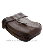 VZ-58 Four Magazine Divided Pouch, Leather *Good*
