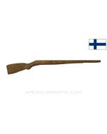 Finnish Mosin Nagant M39 Stock, 43", Stripped, Wood, *Good*