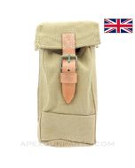British Lewis / Vickers MG P37 Gunners Accessory Pouch, Khaki Canvas *Very Good*  