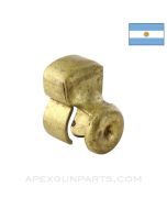 M1891/M93/M95 Argentine Mauser Brass Nosecap / Muzzle Cover, Unmarked *Good*