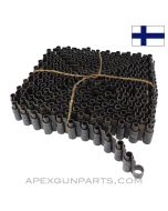 Finnish Maxim M1910 Ammo Belt, 200rd, Steel 7.62x54r *Fair* 