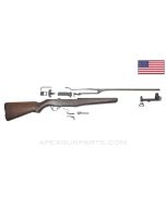 M1 Garand Parts Kit, w/ Wood Stock, Bolt, Trigger Assembly, Op Rod and Sights, No Barrel, .30-06 *Good*