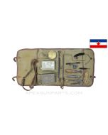 Yugoslavian M53 / MG-42 Accessory Kit w/Tools, Wrench, Stuck Shell Extractor, in Canvas Pouch *Good* 