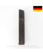 MP34 Magazine, 32rd, 9X19 / 7.65 Luger, Blued Steel, Austria, Waffen Marked *Fair* 