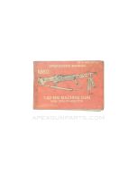 M60 Machine Gun Operator's Manual, Paperback, 1981, TM 9-1005-224-10 *Good*
