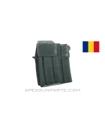 AK WASR-3 & SAR-3 Magazine, 10rd Steel, Romanian, Double Stack, 5.56X45 / .223 *Very Good* 