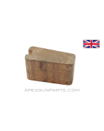 Lee-Enfield #1 MK 3 Magazine Block for Single Loader, Wood *Very Good*  