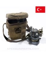 Turkish MG-08 Maxim Indirect Fire Director, w/ Transit Case *Good*