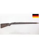 98K Mauser Stock Assembly, Flat Buttplate, Luftwaffen Marked, Laminated Wood *Fair*