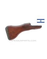 UZI Wood Buttstock Assembly, Complete, Type 4, Quick Detach, *Very Good*