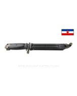 Yugoslavian Type 3 AK Bayonet & Scabbard *Good*