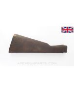 British Martini Henry MKI/MKII Buttstock, Dark Wood, Chipped, New MFG, *Good*