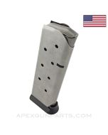 Colt 1911 Government / Commander Magazine, 8rd, 45 Auto W / Base Pad and Round Follower *NEW*
